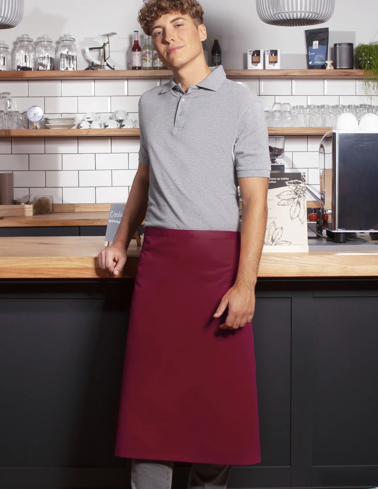KARLOWSKY Bistro-Servier-Schürze Basic