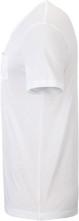 James & Nicholson Men's Bio V-Neck T-Shirt mit Brusttasche James & Nicholson Men's Bio V-Neck T-Shirt mit Brusttasche