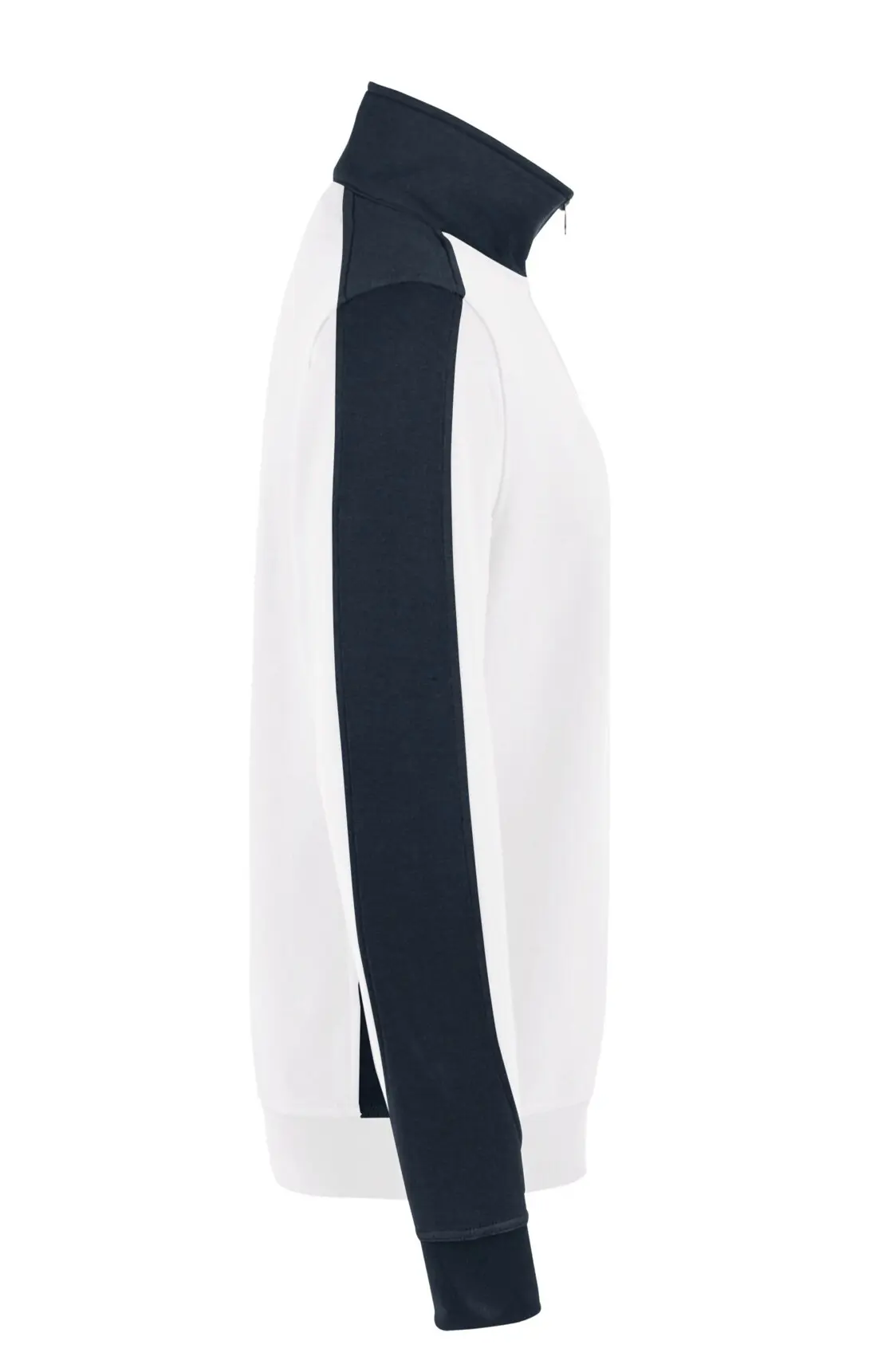 HAKRO Zip-Sweatshirt 476 Contrast Mikralinar®