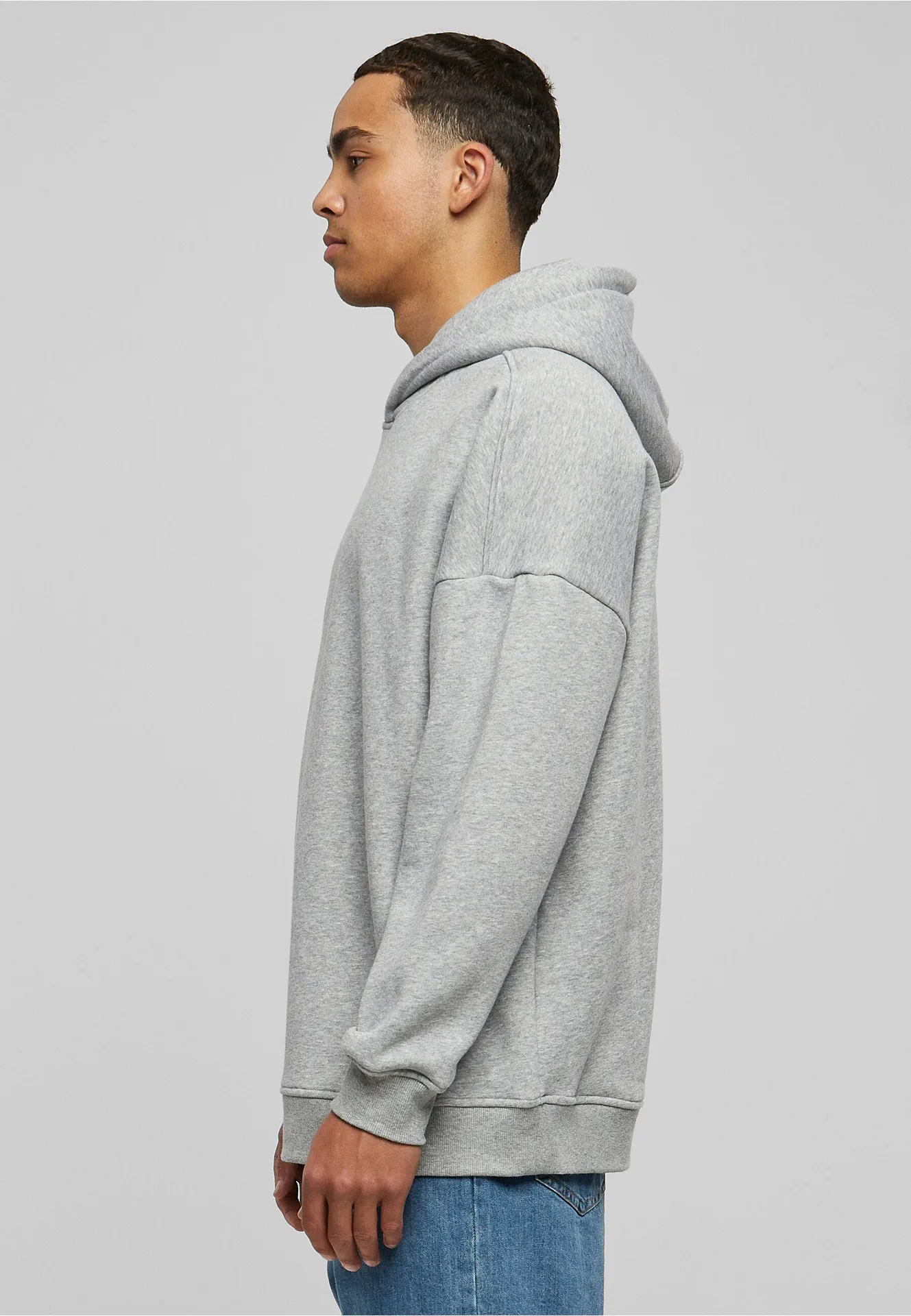 Build Your Brand Oversized Cut On Sleeve Hoody