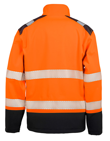 Result Printable Ripstop Safety Softshell Jacket Result Printable Ripstop Safety Softshell Jacket