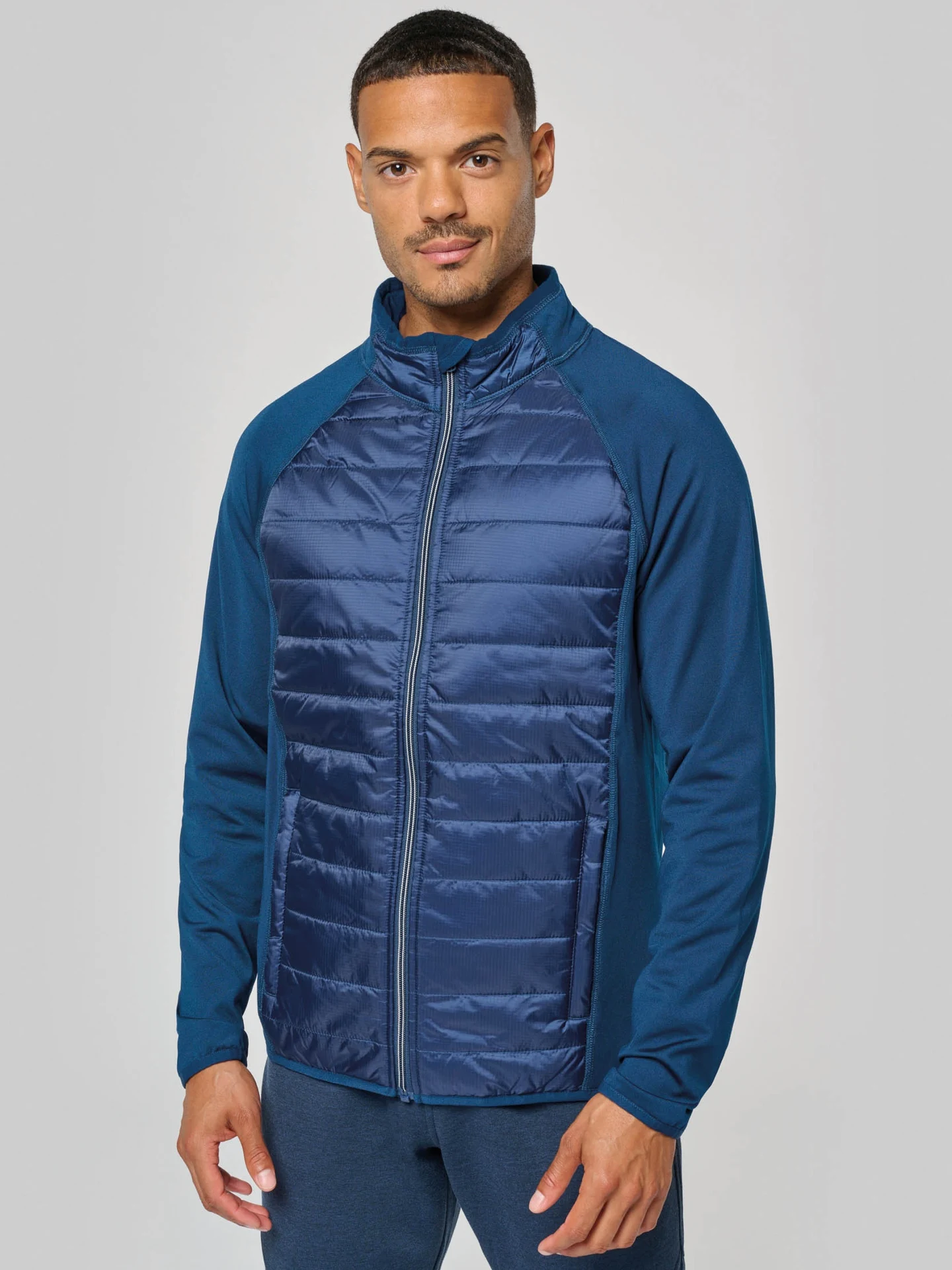 Kariban Sportliche Hybrid Stretch Jacke