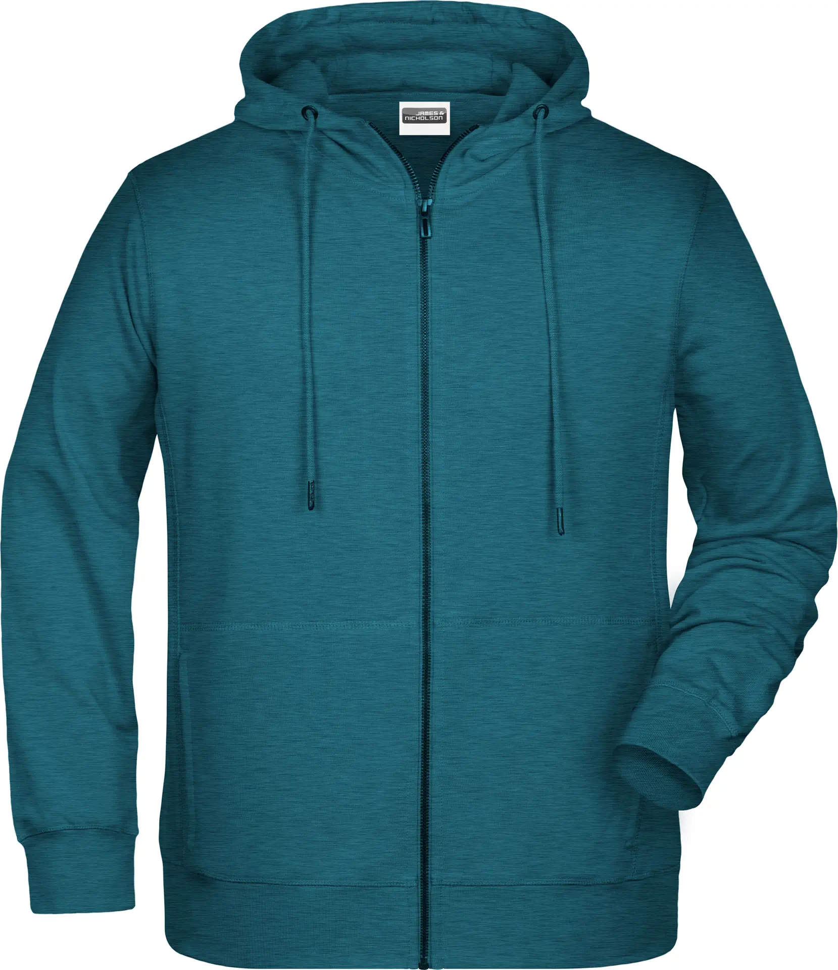 James & Nicholson Men`s Zip-Hoody