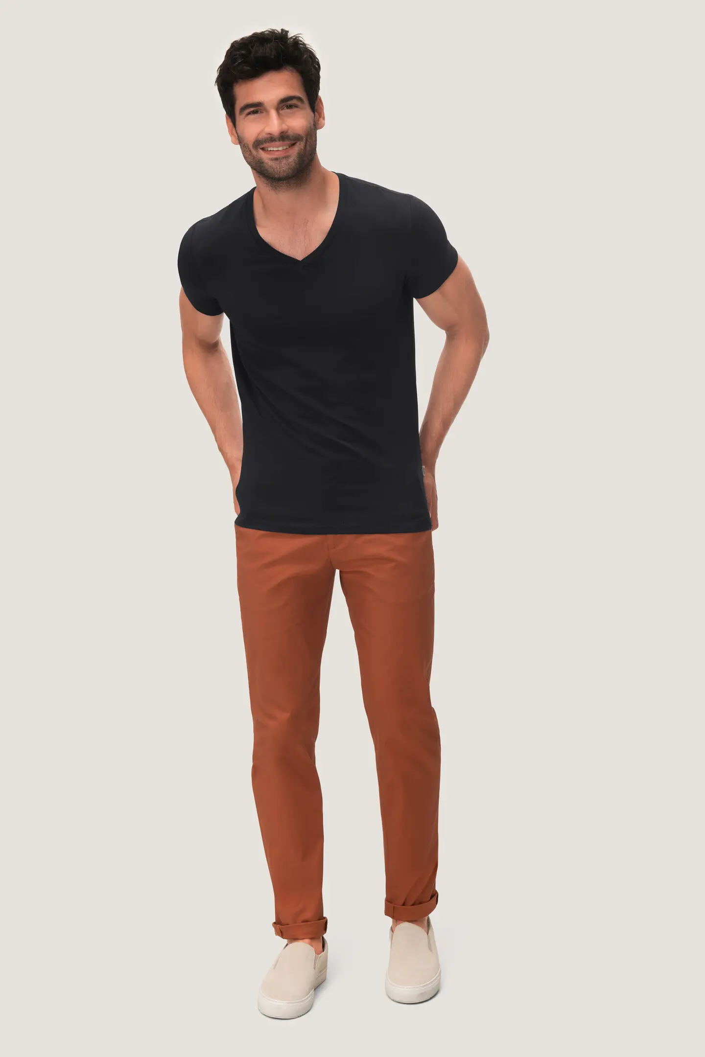 HAKRO V-Shirt 272 Stretch
