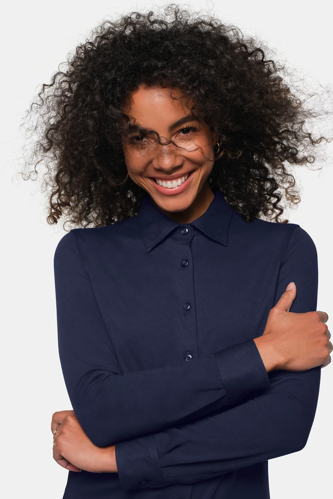 HAKRO Bluse 1/1 Arm 136 Cotton Tec