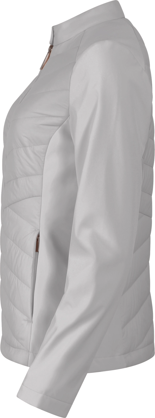 malfini-556-hybridjacke-damen-cross-silbergrau-sleeve-4 MALFINI Hybridjacke Damen Cross 556