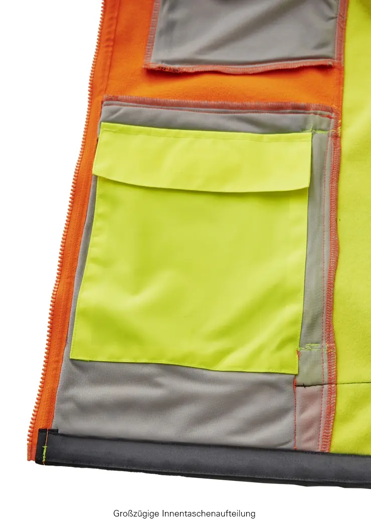 4PROTECT® Warnschutz-Softshelljacke HOUSTON