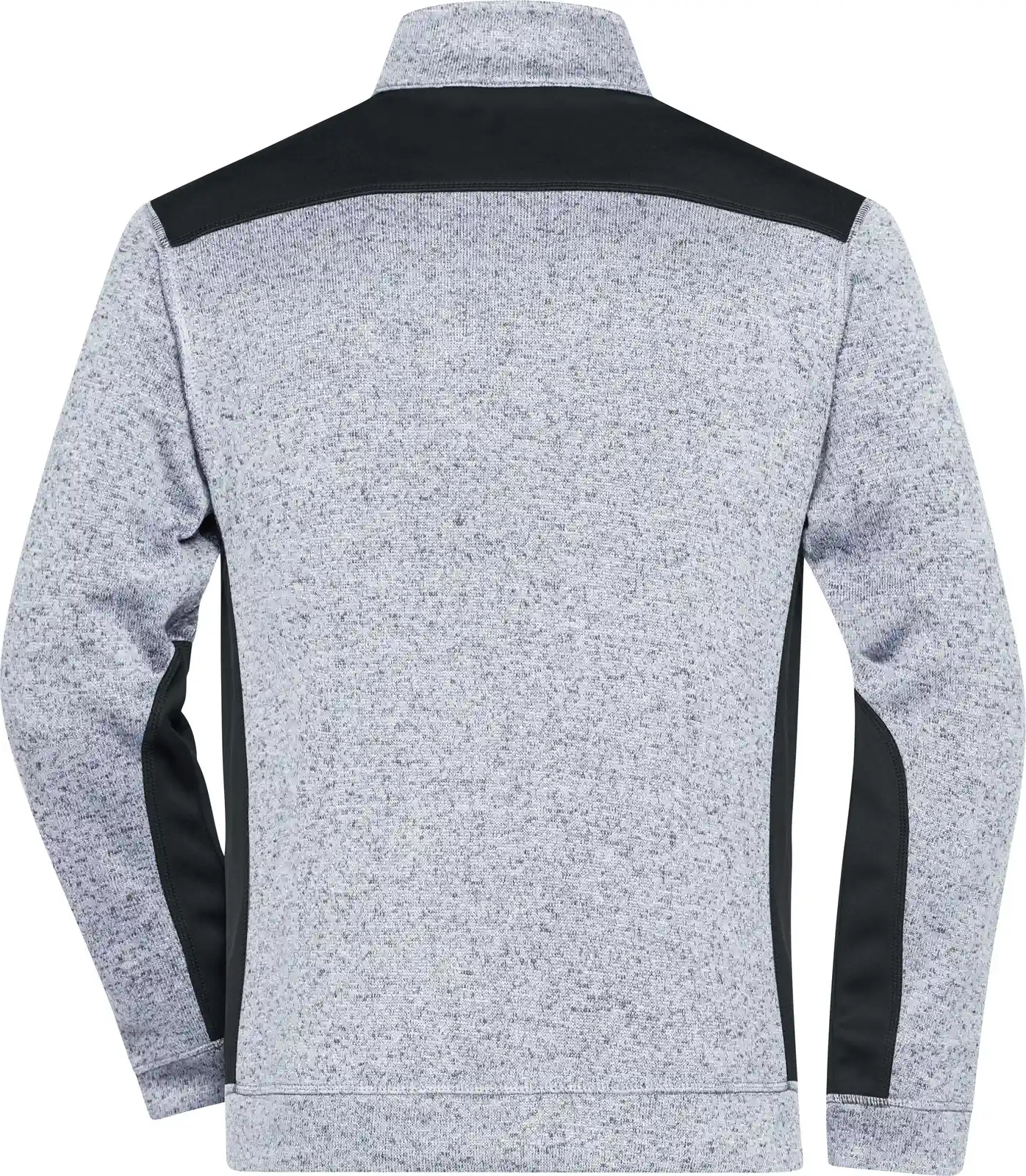 James & Nicholson Men's Knitted Workwear Fleece Jacket -STRONG-