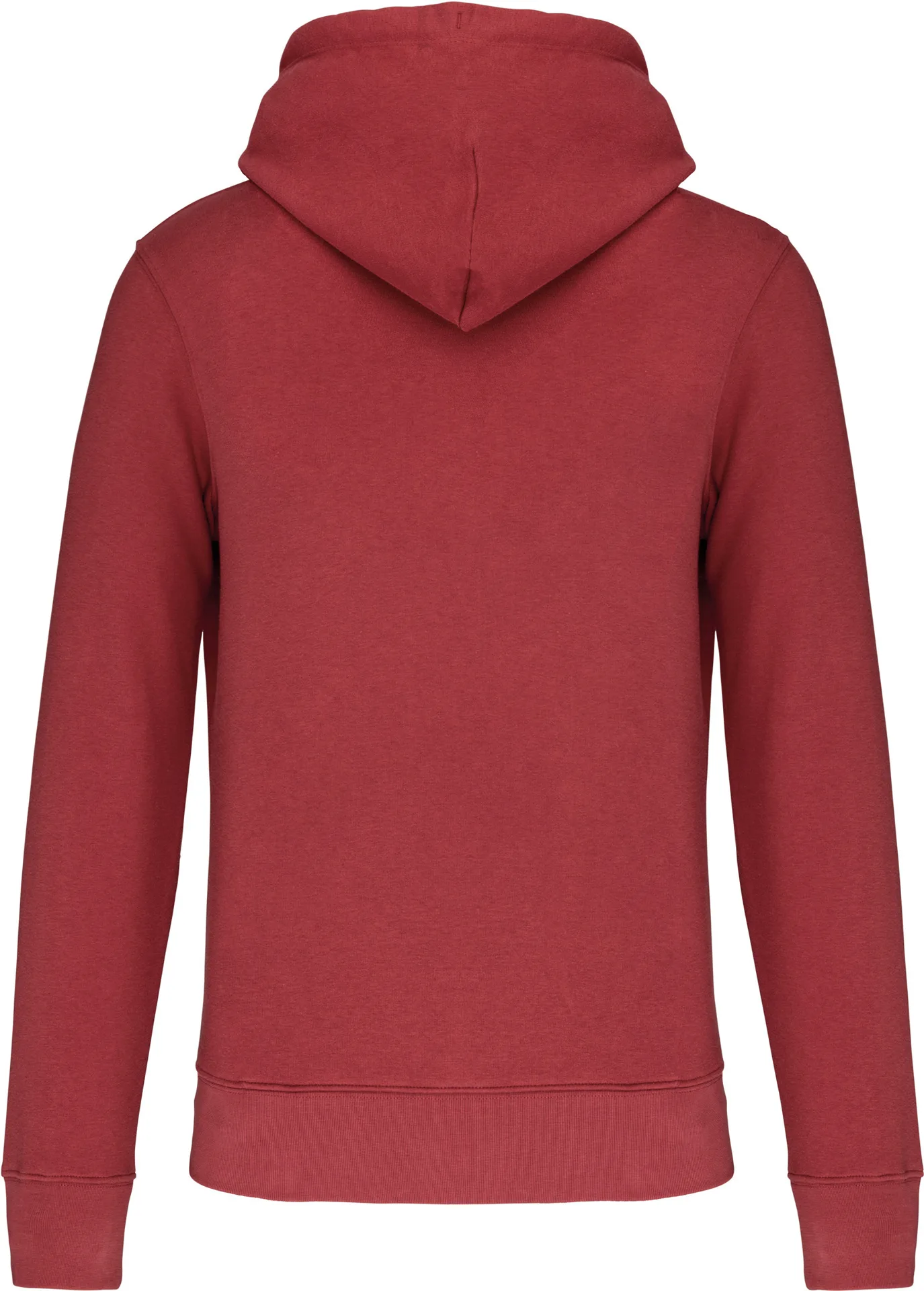 kariban-K4027-umweltfreundlicher-herren-kapuzen-sweater-terracottared-back-6 Kariban Umweltfreundlicher Herren Kapuzen Sweater