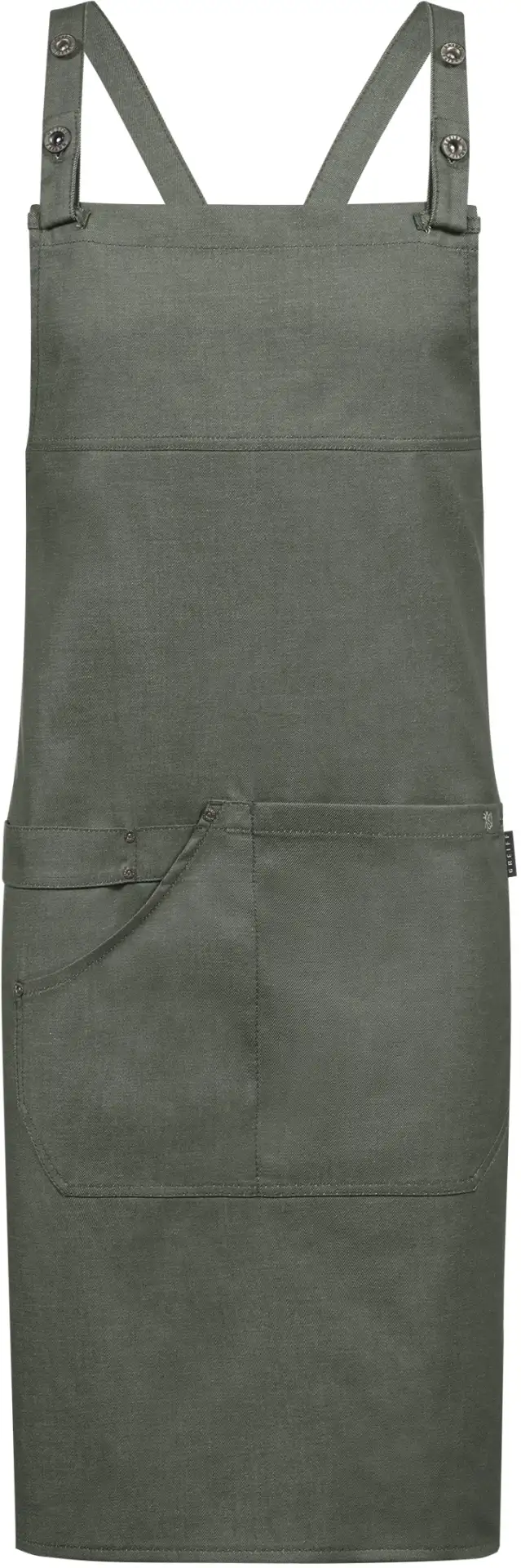 GREIFF Latzschürze denimoptik