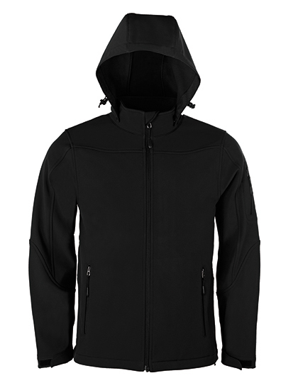 HRM Men´s Hooded Soft-Shell Jacket