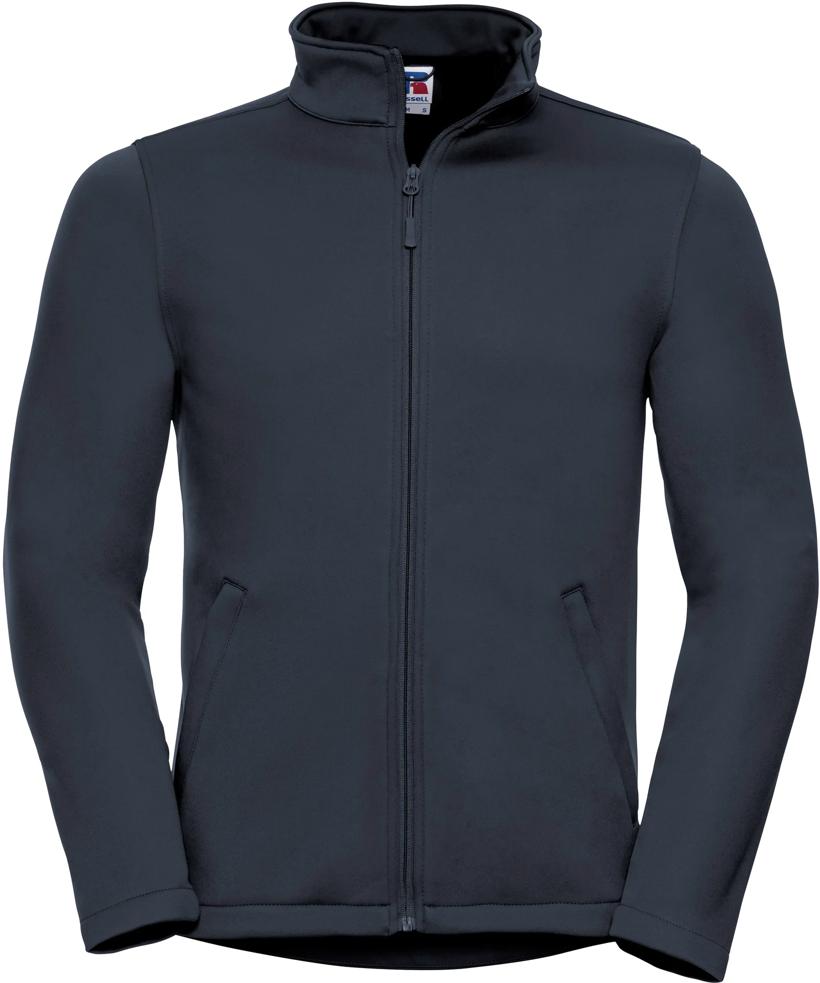 russell-r040m-mens-smart-softshell-jacket-frenchnavy-front-3 Russell Men's Smart Softshell Jacket