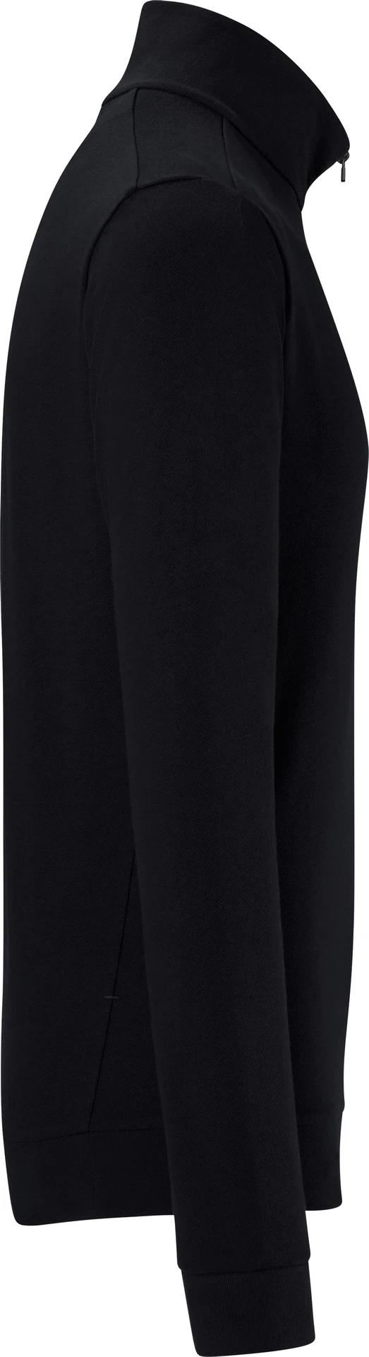 HAKRO Zip-Longsleeve 535 Piqué MIKRALINAR® ECO