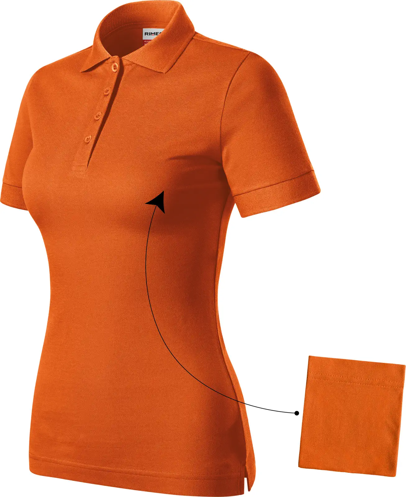 RIMECK Polohemd Damen Resist Heavy Polo R21