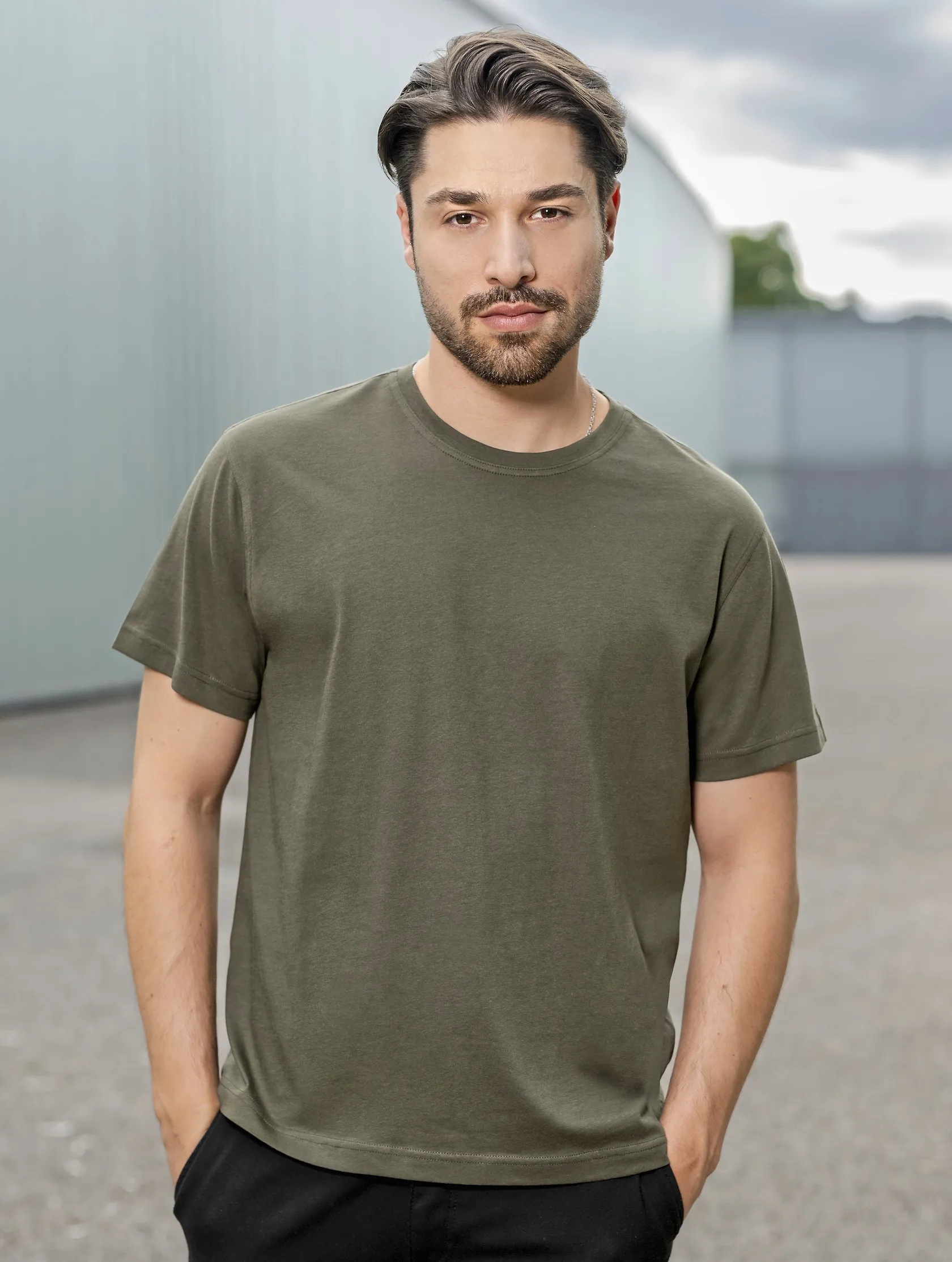 HRM Men´s Organic Heavy Luxury Roundneck Tees HRM Men´s Organic Heavy Luxury Roundneck Tees