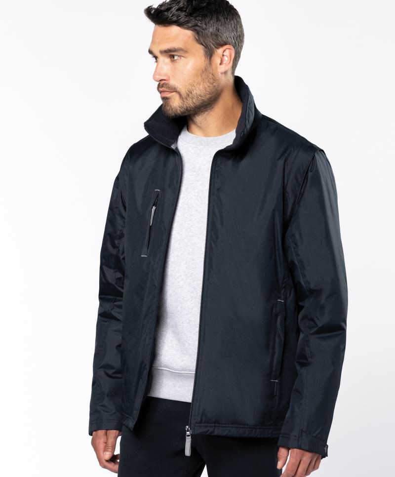 Kariban 2-in-1 Jacke mit abnehmbaren Ärmeln