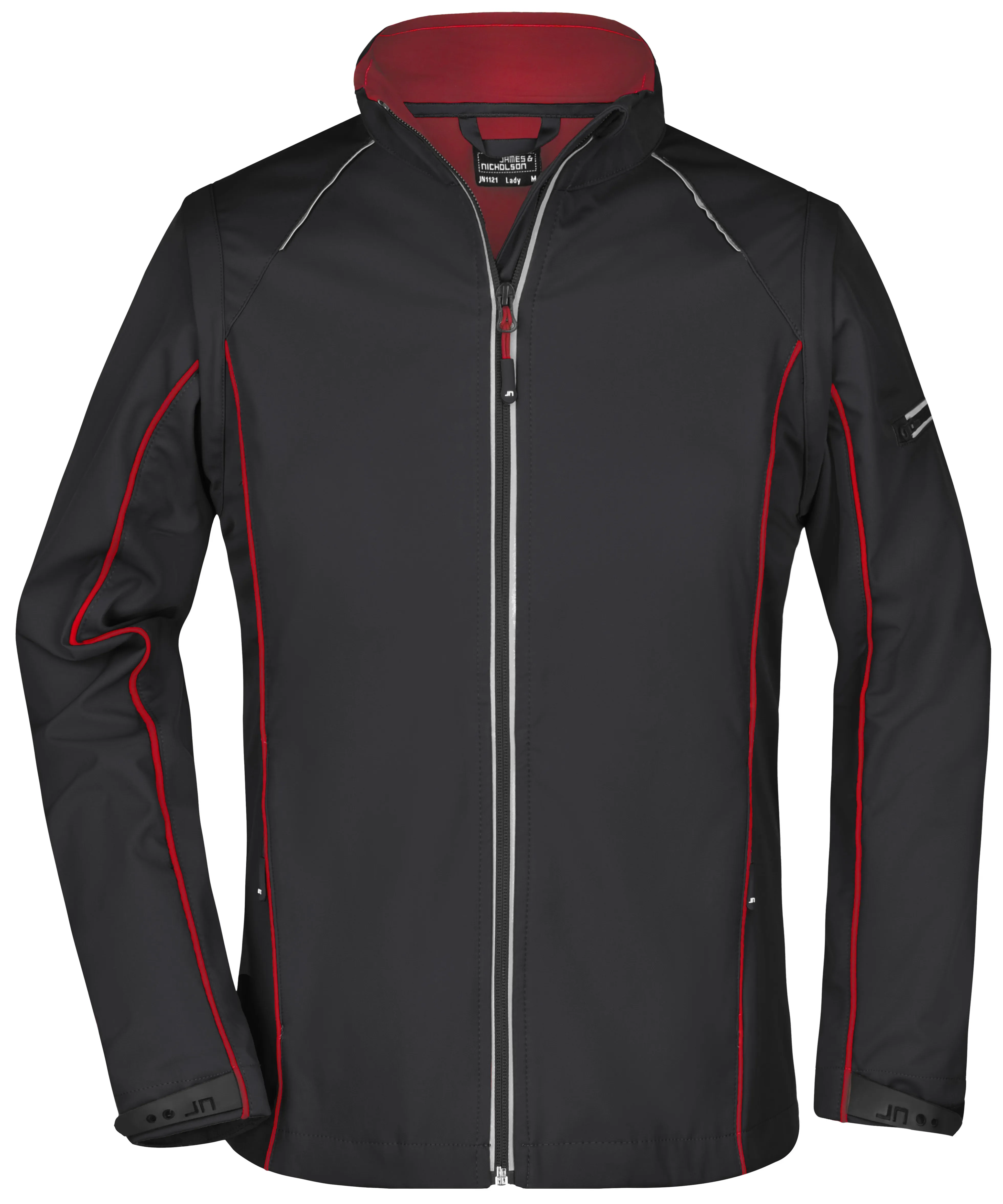 black/red