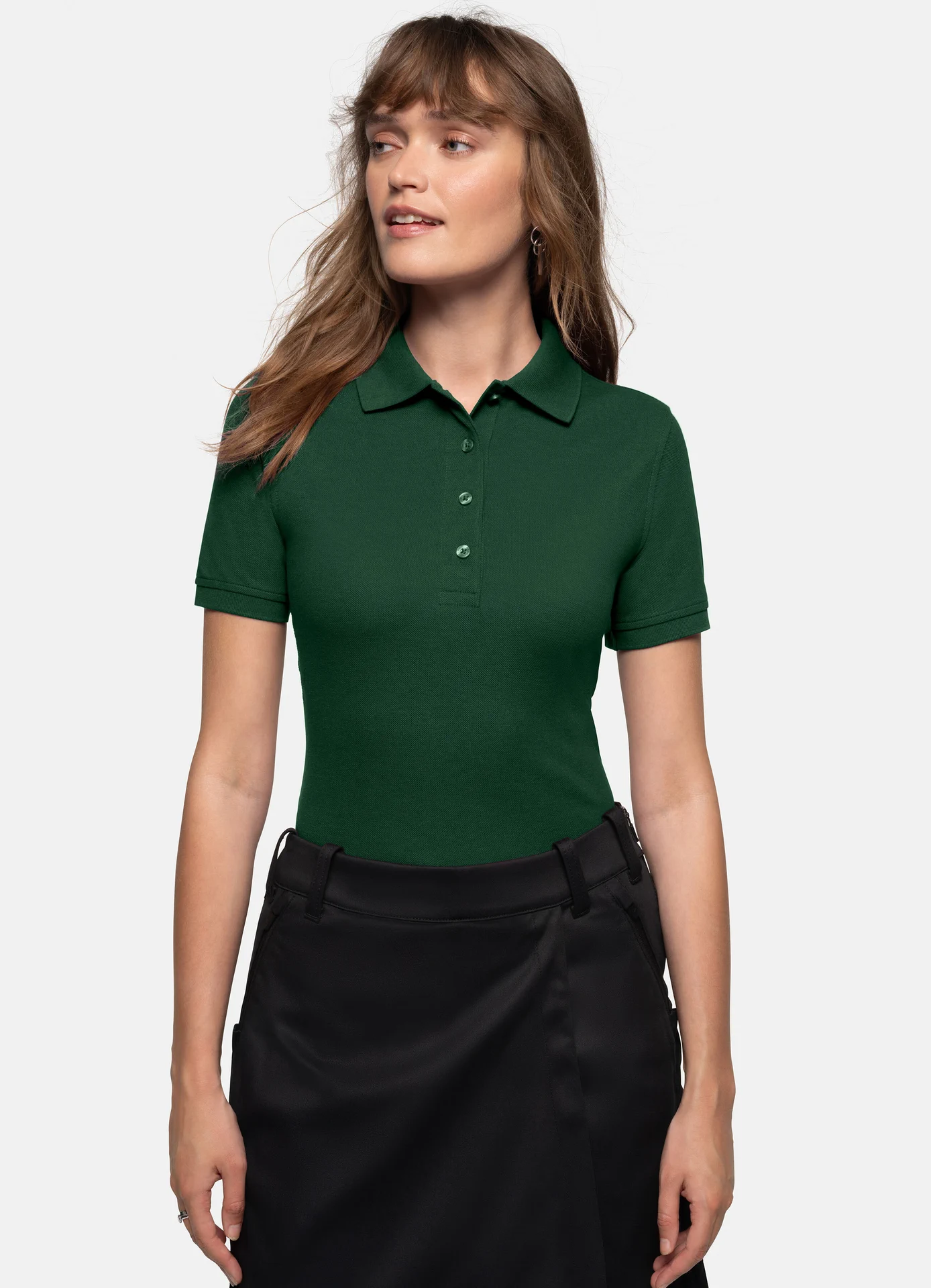 hakro-216-damen-poloshirt-mikralinar-tanne-model-0 HAKRO Women-Poloshirt 216 Mikralinar®