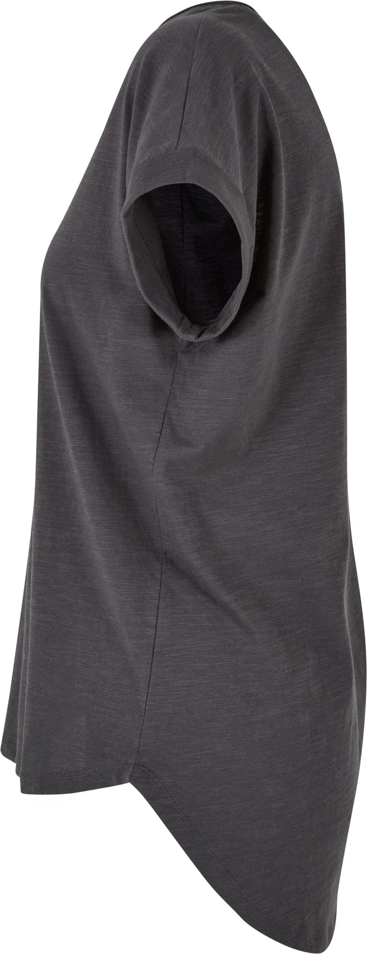 BYB-BY036-ladies-long-slub-t-shirt-darkshadow-left-6 Build Your Brand Ladies Long Slub Tee