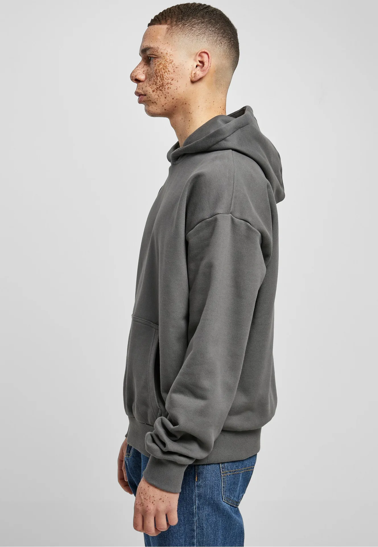 Build Your Brand Ultra Heavy Cotton Box Hoody