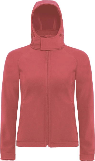 B&C Hooded Softshelljacke Women