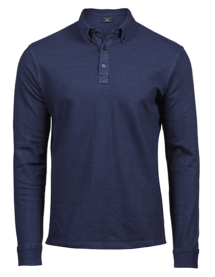 TEE JAYS Fashion Long Sleeve Luxury Stretch Polo TEE JAYS Fashion Long Sleeve Luxury Stretch Polo