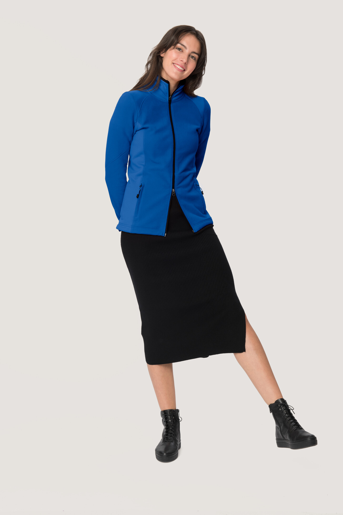 HAKRO Damen-Stretchfleecejacke 244 Erin HAKRO Damen-Stretchfleecejacke 244 Erin