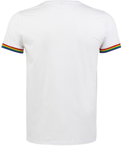SOL'S Men's Short Sleeve T-Shirt Rainbow