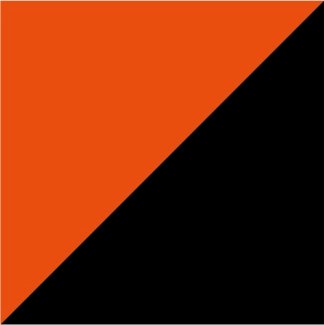 orange/black