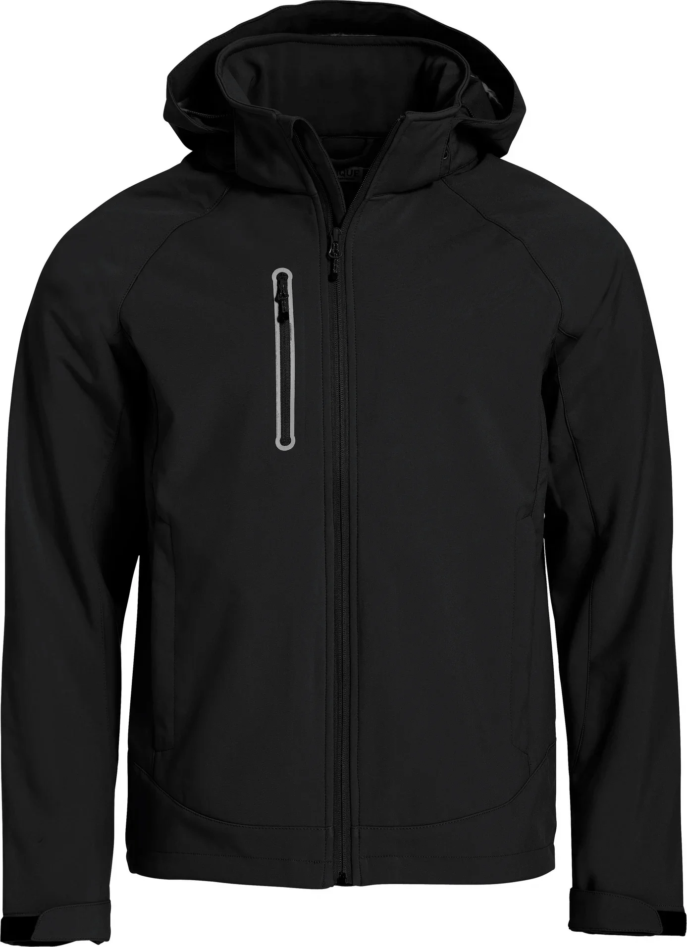 clique-020927-milford-jacket-men-black-front-2 CLIQUE Herren 3-Lagen Softshelljacke Milford