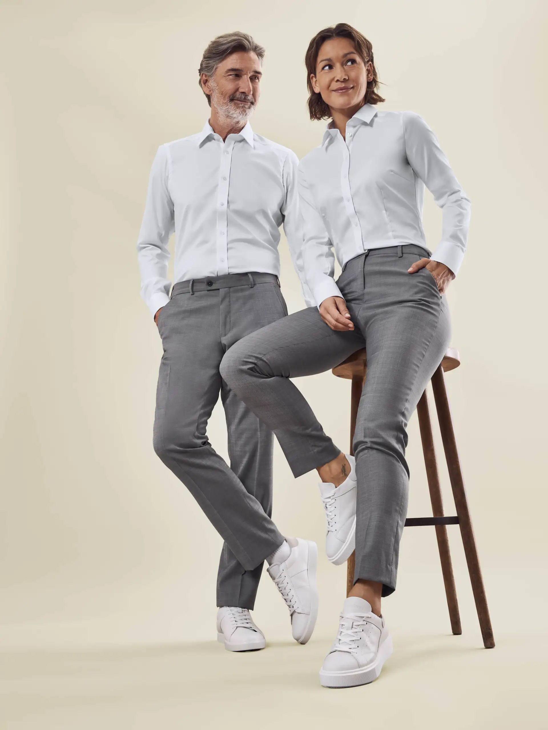 GREIFF Herren Hose MODERN 37.5 Slim Fit