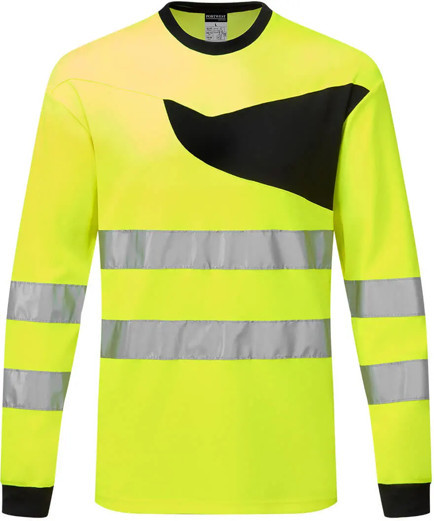 PORTWEST PW221 Warnschutz T-Shirt langarm