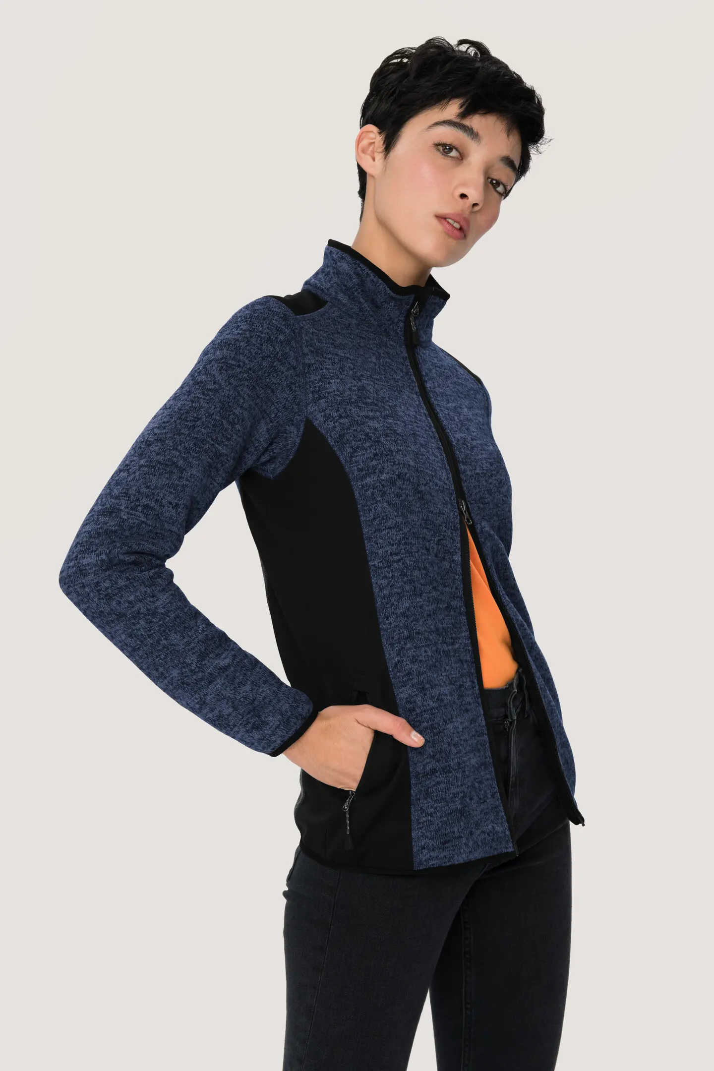 HAKRO Women-Strickfleece-Jacke 236 Churchill