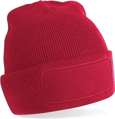 beechfield-b445-original-patch-beanie-classicred-front-1 Beechfield Original Patch Beanie