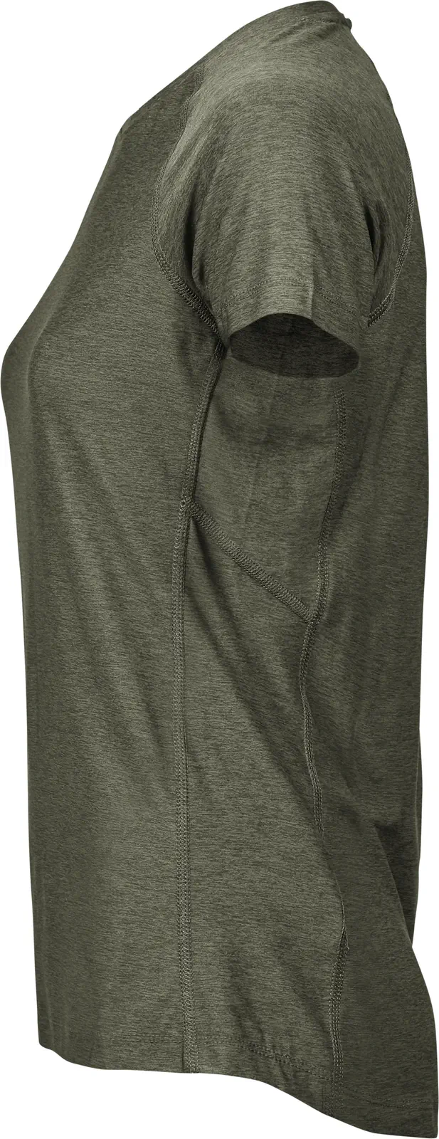 tee-jays-7021-womens-cooldry-t-shirt-olivemelange-left-2 Tee Jays Women's CoolDry Tee