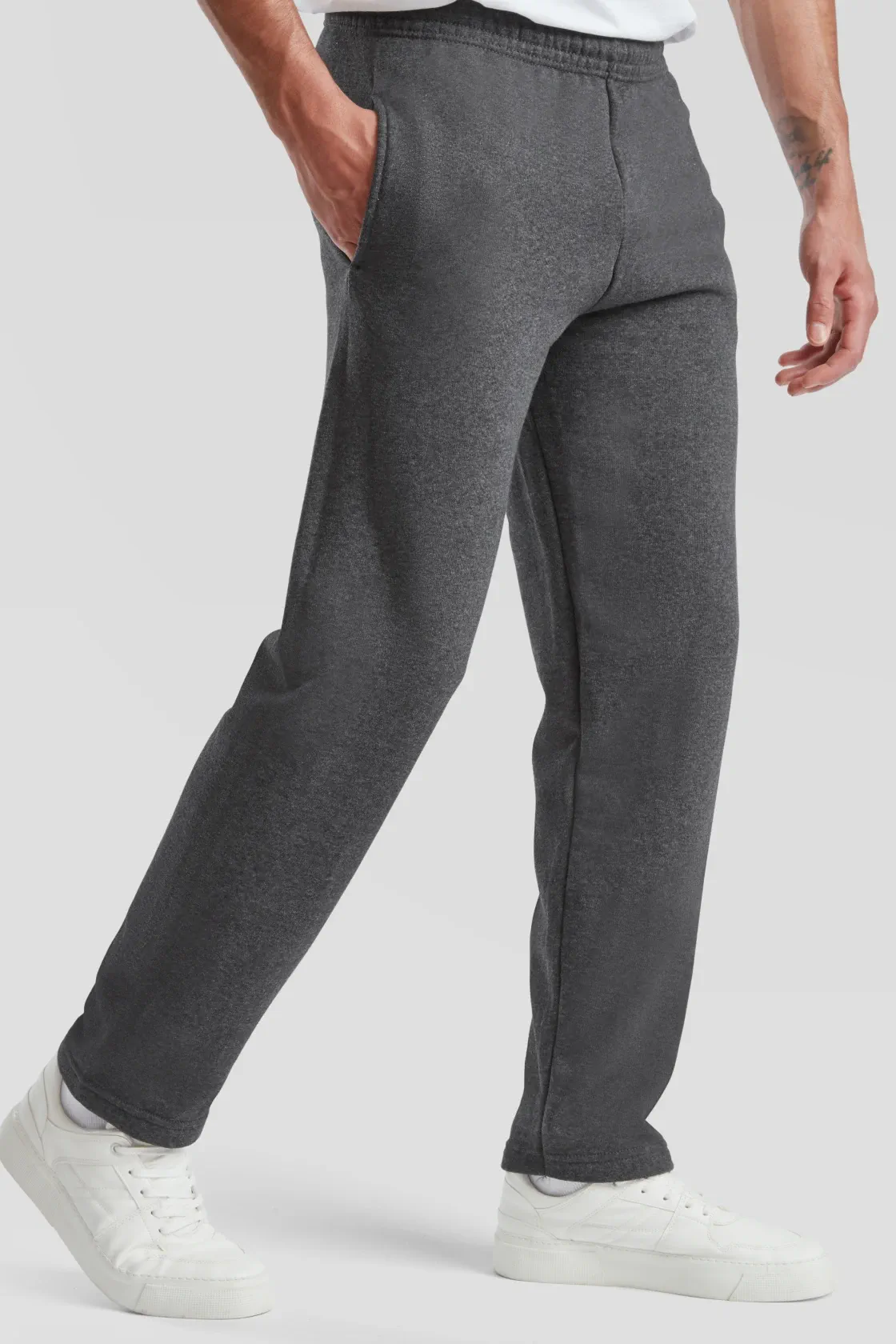 fruit-of-the-loom-64-032-0-classic-open-hem-jog-pants-darkheathergrey-model-1 F.O.L. Classic Open Hem Jog Pants