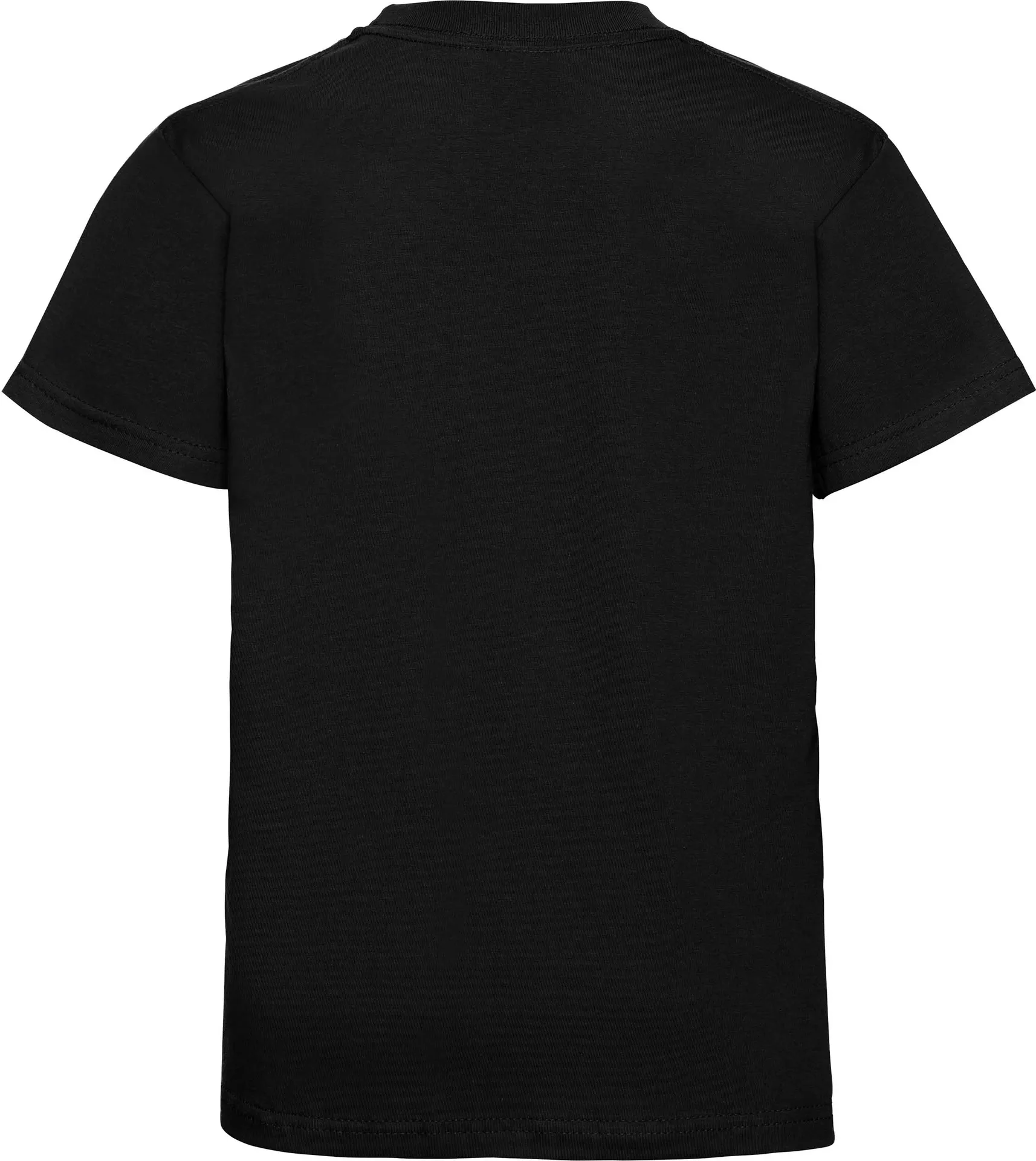 russell-r180b-kids-authentic-classic-t-shirt-black-back-5 Russell Children's Classic T-Shirt