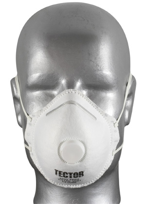 TECTOR Feinstaubmaske FFP2 NR mit Ventil 4233 TECTOR Feinstaubmaske FFP2 NR mit Ventil 4233