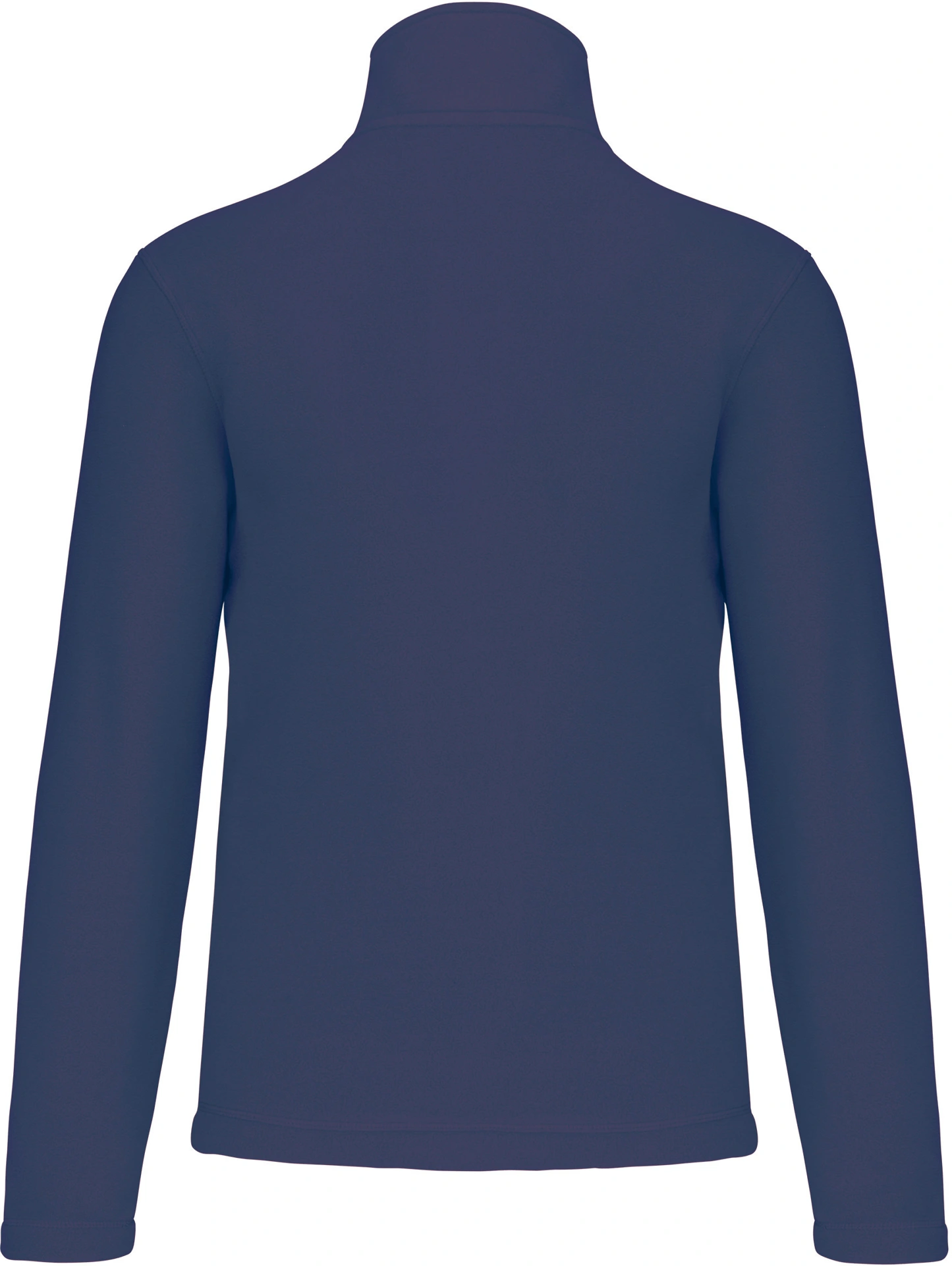 kariban-K912-microfleece-pullover-mit-viertel-zip-enzo-deepblue-back-6 Kariban Microfleece Pullover mit 1/4 Zip "Enzo"