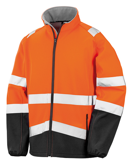 Result Printable Safety Softshell Jacket Result Printable Safety Softshell Jacket