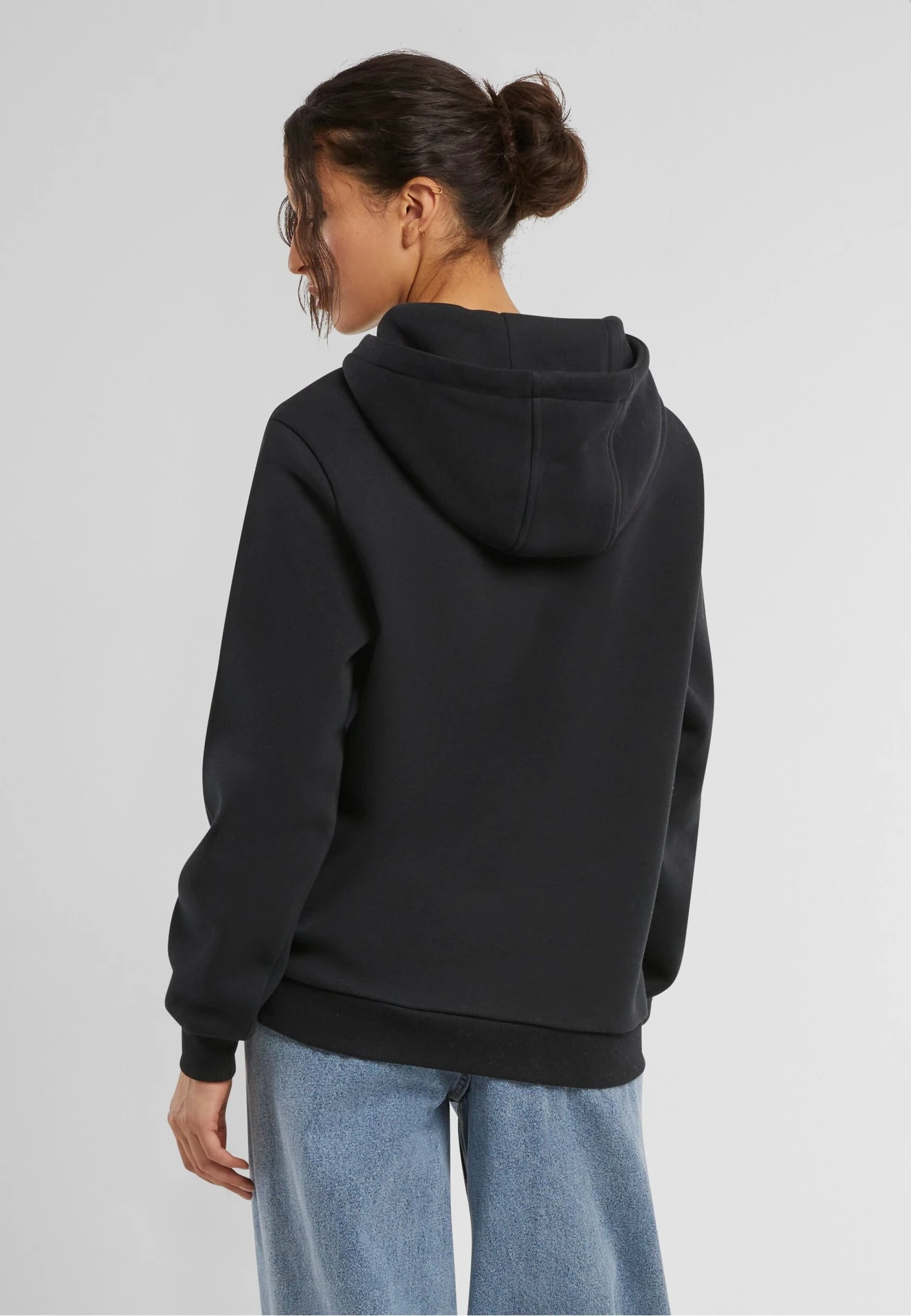 Build Your Brand Ladies Fluffy Hoody