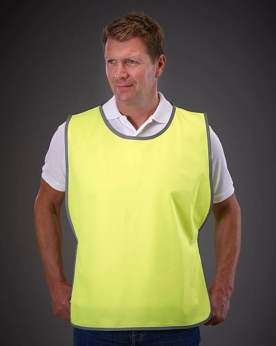 yoko-hvj259-hi-vis-reflective-border-tabard-model-1 YOKO Hi Vis Reflective Border Tabard