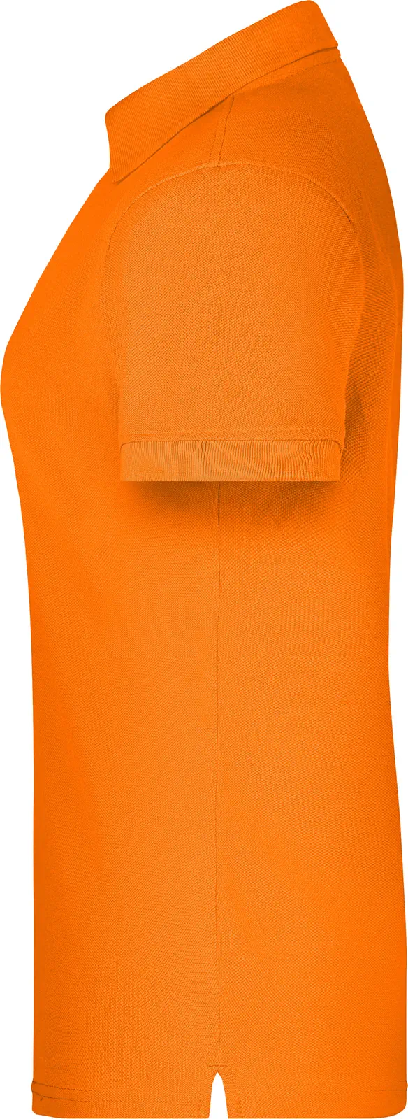 jn873-ladies-bio-workwear-poloshirt-orange-left-4 James & Nicholson Ladies Bio Workwear Polo