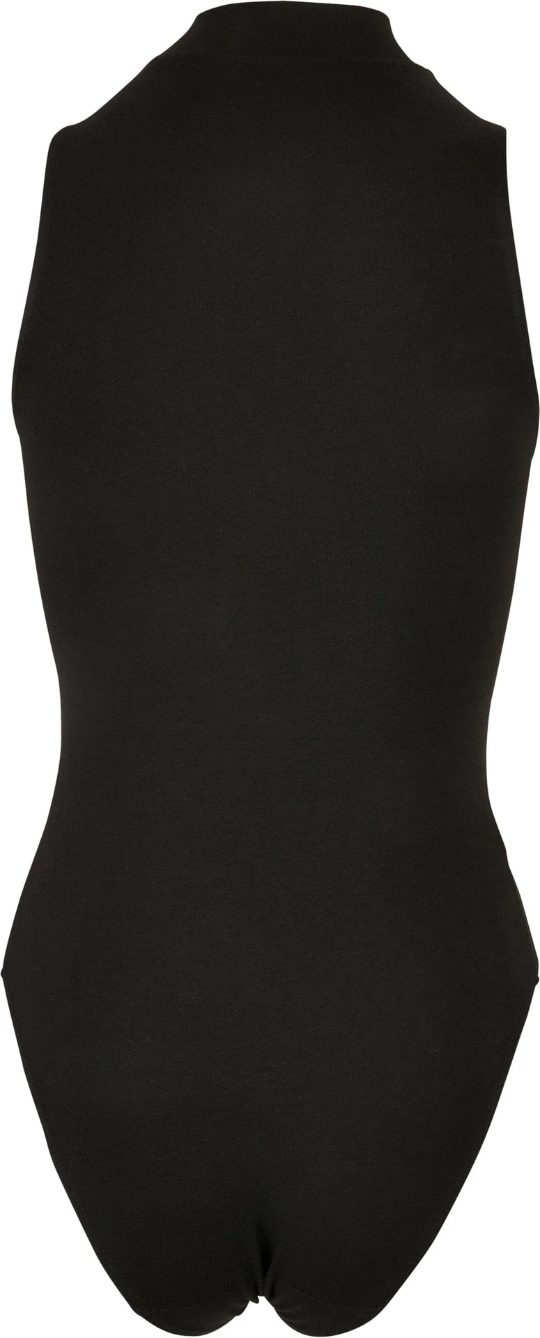 BYB-BY235-ladies-sleeveless-turtleneck-body-black-back-7 Build Your Brand Ladies Sleeveless Turtleneck Body