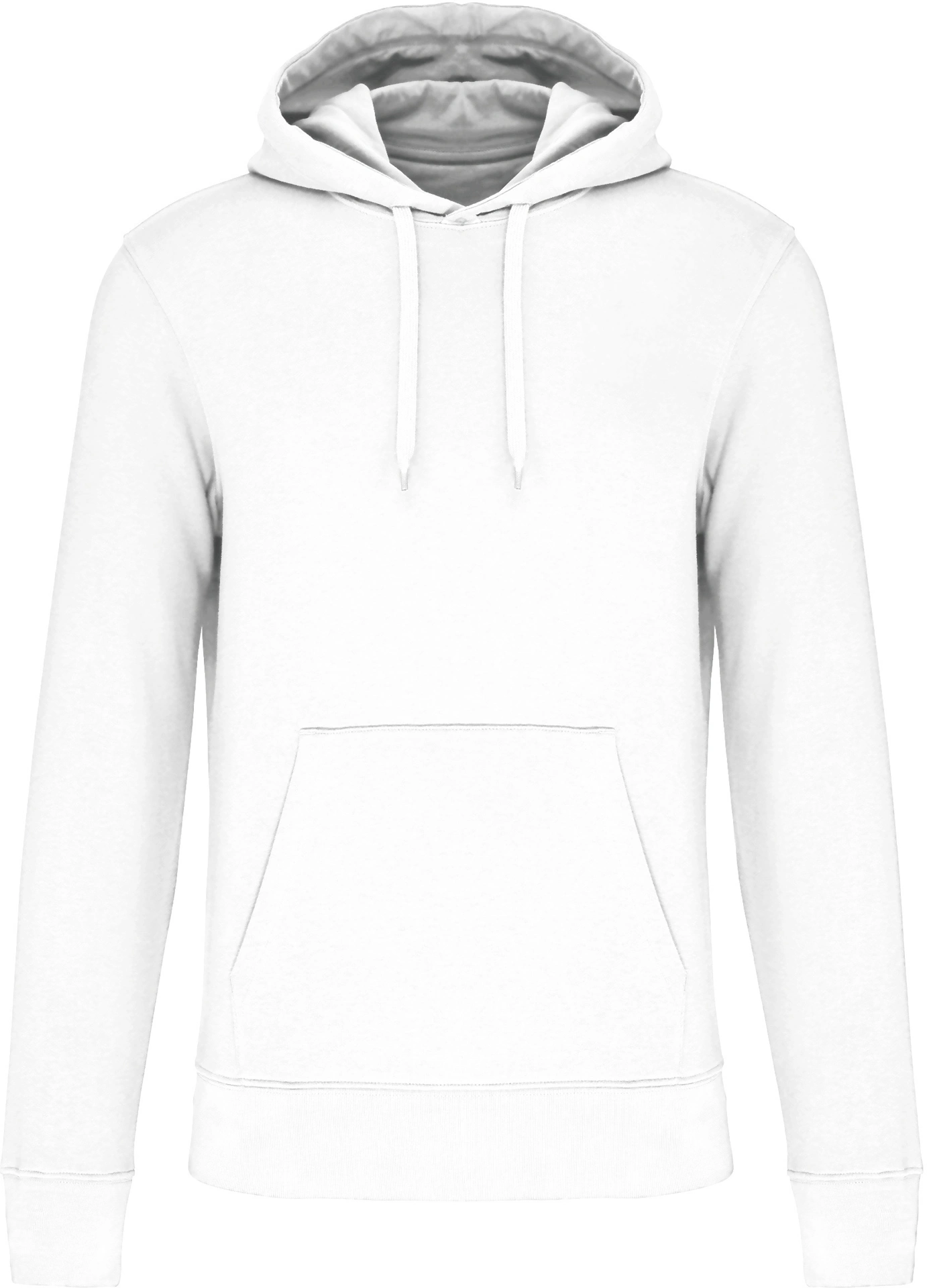 kariban-K4027-umweltfreundlicher-herren-kapuzen-sweater-white-front-3 Kariban Umweltfreundlicher Herren Kapuzen Sweater