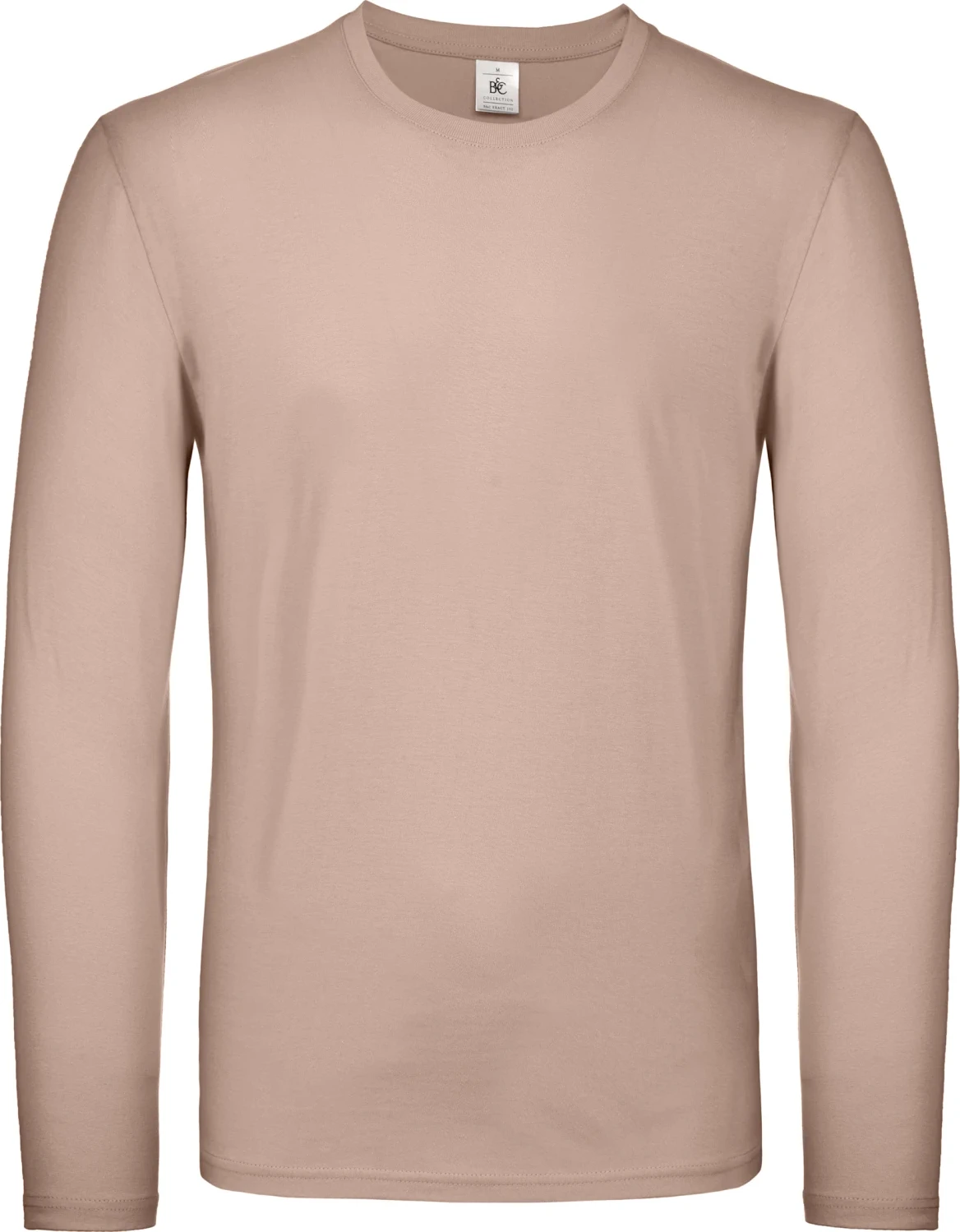 BC-TU05T-TShirt-E150-LSL-millennialpink-0 B&C T-Shirt #E150 Long Sleeve