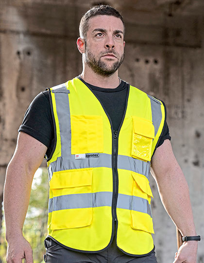 Korntex Premium Multifunctional Executive Safety Vest Munich