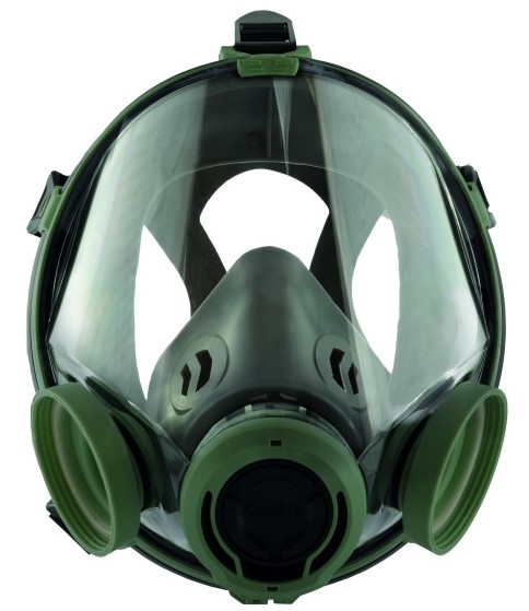 EKASTU Vollmaske C702/TWIN (Klasse 3) olive/black EKASTU Vollmaske C702/TWIN (Klasse 3) olive/black