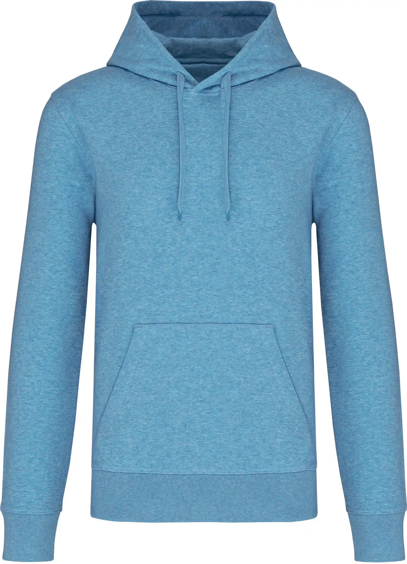 kariban-K4027-umweltfreundlicher-herren-kapuzen-sweater-cloudyblueheather-front-3 Kariban Umweltfreundlicher Herren Kapuzen Sweater