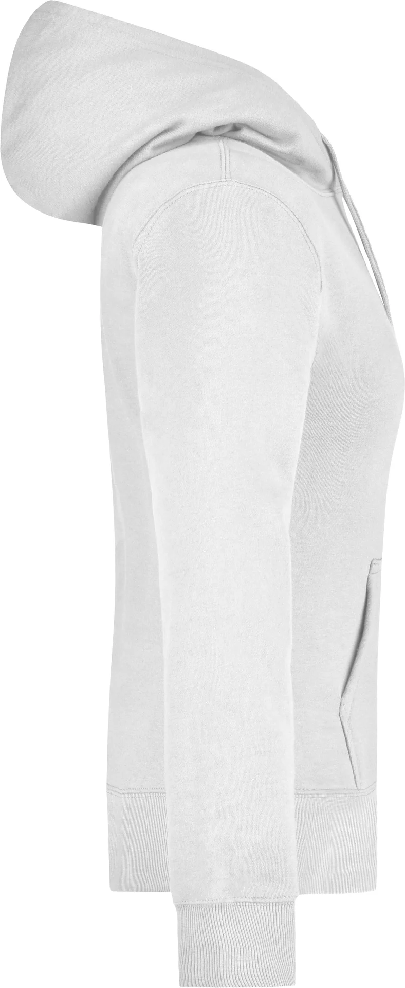 jn051-ladies-hooded-sweatshirt-white-right-6 James & Nicholson Ladies Hooded Sweat